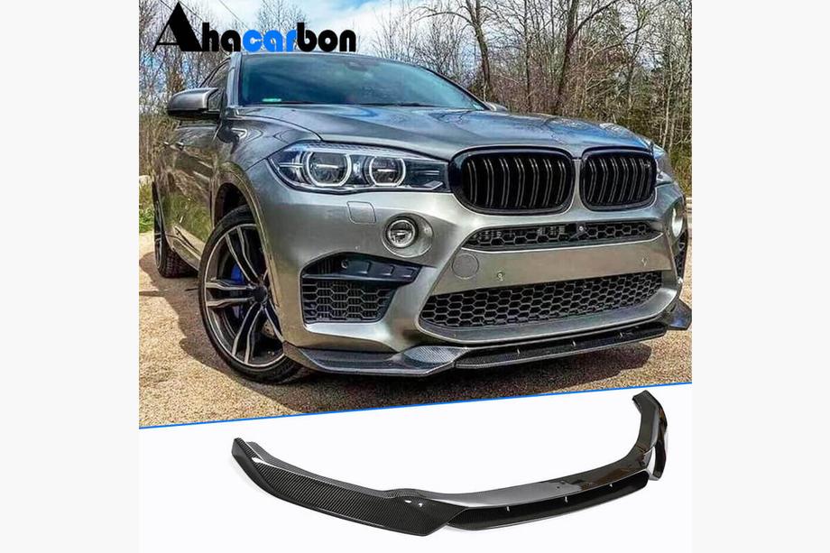 BMW X5 F15 2013-2018 Frontlippe Lip V1 für F85, Carbon Image