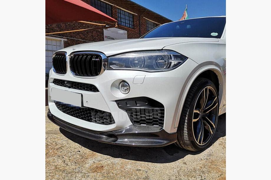 BMW X5 F15 2013-2018 Frontlippe Lip V2 für F85, Carbon Image
