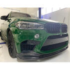 BMW X6 F16 2014-2019 Frontlippe Lip V2 für F86, Carbon Foto 5