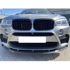 BMW X6 F16 2014-2019 Frontlippe Lip V3 für F86, Carbon Foto 2