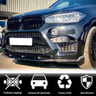 BMW X6 F16 2014-2019 Frontlippe Lip V3 für F86, Carbon Foto 4