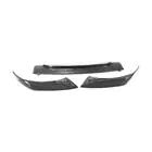 BMW X6 F16 2014-2019 Frontstoßstange Lippe V2 Aufsatz (für Base, Carbon) Foto 1