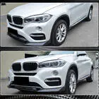 BMW X6 F16 2014-2019 Frontstoßstange Lippe V2 Aufsatz (für Base, Carbon) Foto 4