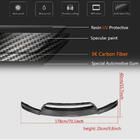 BMW X6 E71 2008–2014 Frontlippe Lip V1 für X6M, Carbon Foto 5