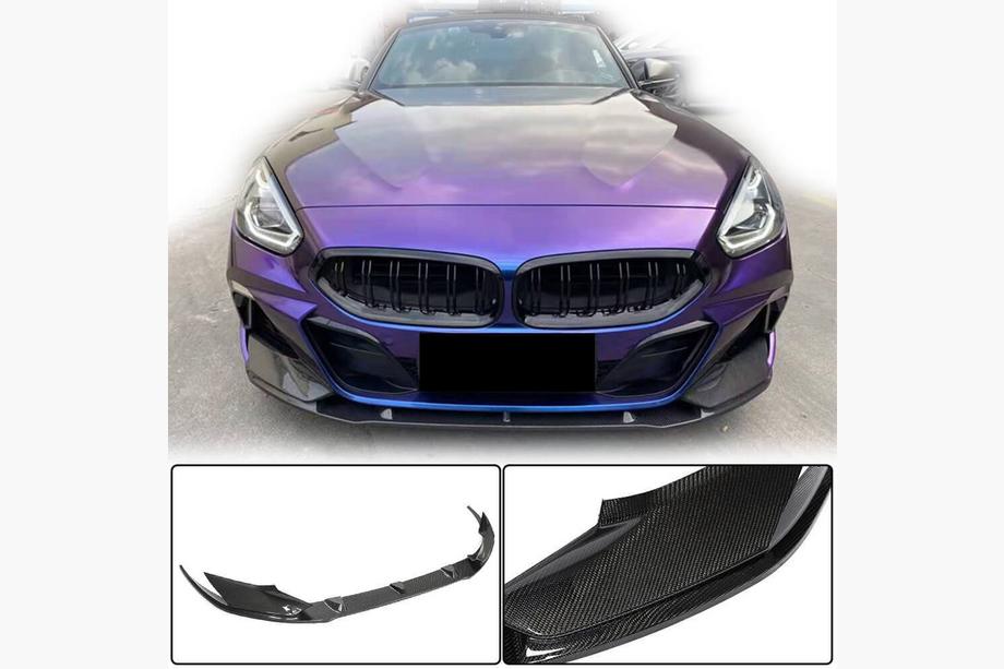 BMW Z4 (G29) 2018- Frontstoßstange Lippe V5 (für M-Sport, Carbon) Foto 1
