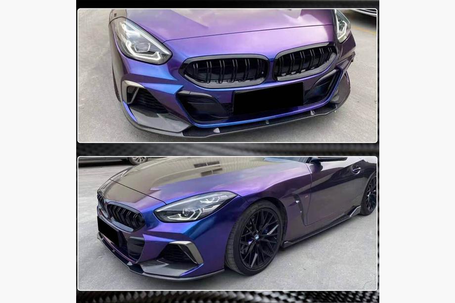 BMW Z4 (G29) 2018- Carbon Frontstoßstangenaufsatz V6 (M-Sport) Foto 4