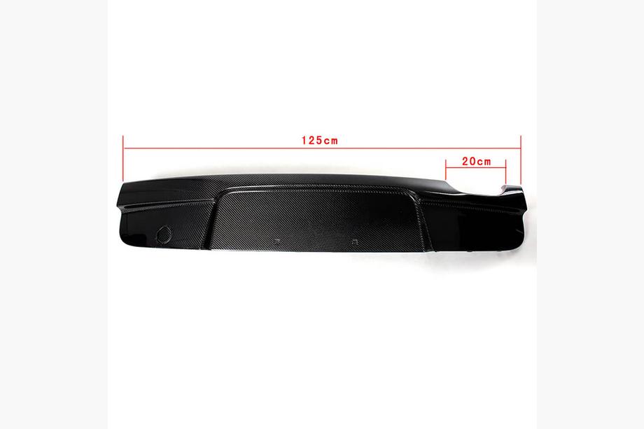 BMW 1 Series E81/E82/E87/E88 2004-2011 Heckdiffusor V2 für E87 M-Sport, Carbon Foto 10