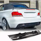 BMW 1 Series E81/E82/E87/E88 2004-2011 Heckdiffusor V1 für E82/E88 M-Sport, Carbon Foto 1