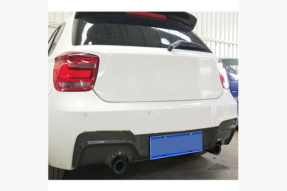 BMW 1 Series F20/F21 2011-2019 Heckdiffusor für M-Sport 2011-2015, Carbon Foto 3