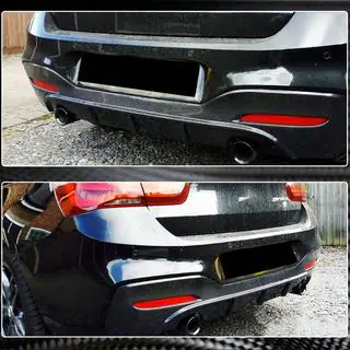 Heckdiffusor Stoßstange (für M-Sport 2015-2019, Carbon) Foto 4