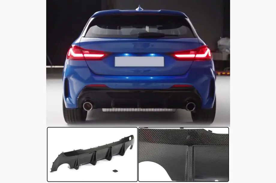 BMW 1 Series F40 2019-2024 Heckdiffusor (für M-Sport, Carbon) Foto 1