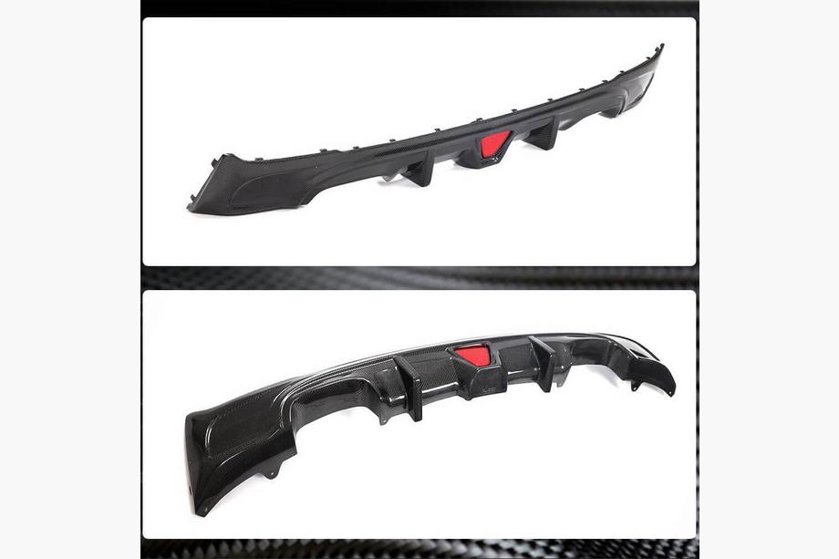 BMW 2 Series F22/F23 2014-2021 Heckdiffusor V2 für F22/F23 M-Sport, Carbon Foto 5
