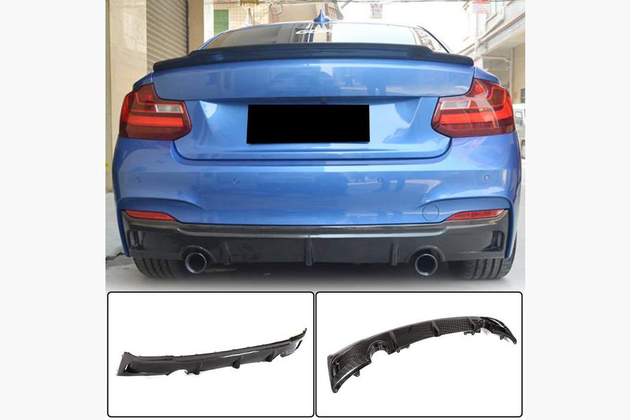 BMW 2 Series F22/F23 2014-2021 Heckdiffusor V3 (für F22/F23 M-Sport, Carbon) Image