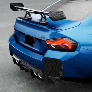 Heckdiffusor V2 (für G87, Carbon) BMW 2 Series G42 2021- Foto 2