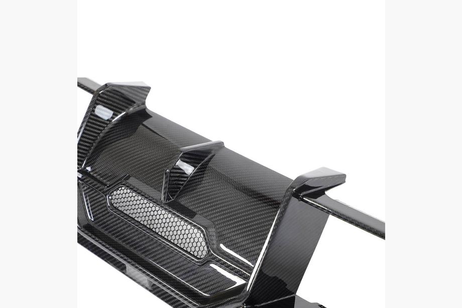 BMW 2 Series G42 2021- Heckdiffusor V2 (für G87, Carbon) Foto 10