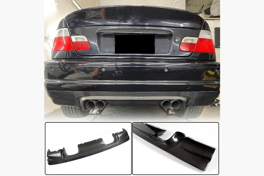 BMW 3 Series E46 1998-2006 Heckdiffusor V1 (für M3, Carbon) Image