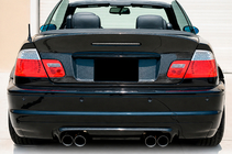 BMW 3 Series E46 1998-2006 Heckdiffusor V2 (für M3, Carbon) Foto 1
