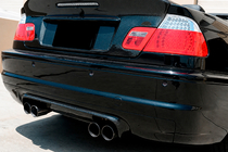 BMW 3 Series E46 1998-2006 Heckdiffusor V2 (für M3, Carbon) Foto 2