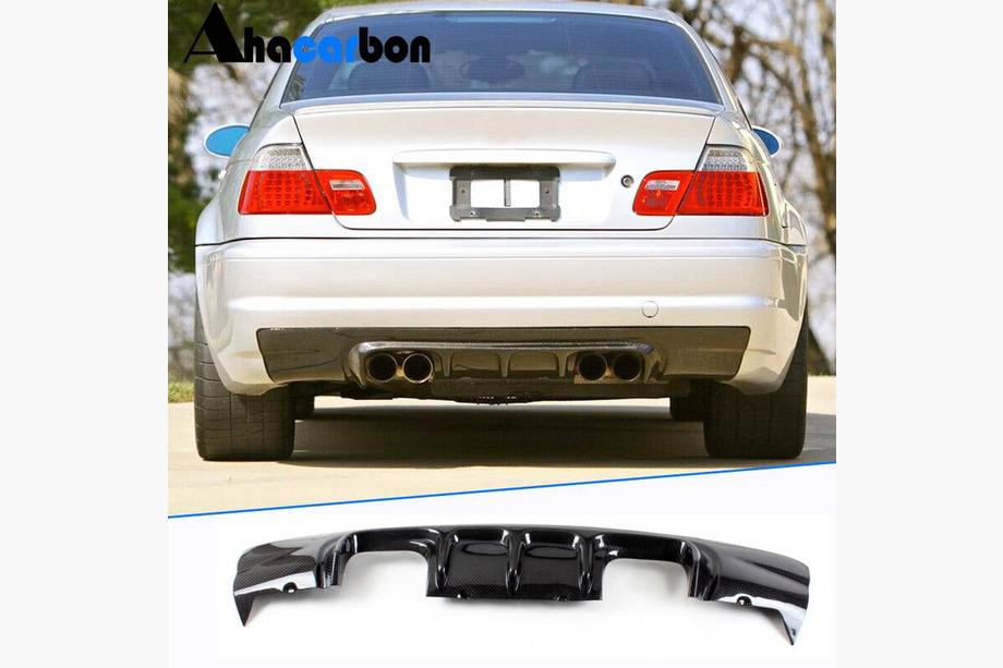 BMW 3 Series E46 1998-2006 Heckdiffusor V3 (für M3, Carbon) Foto 1