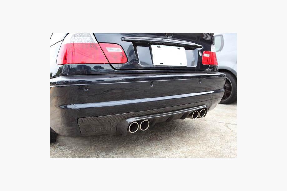 BMW 3 Series E46 1998-2006 Heckdiffusor V3 (für M3, Carbon) Foto 2