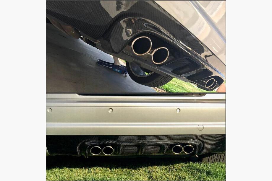 BMW 3 Series E46 1998-2006 Heckdiffusor V3 (für M3, Carbon) Foto 5