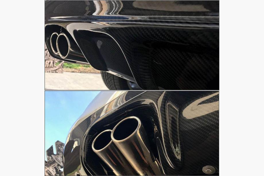 BMW 3 Series E46 1998-2006 Heckdiffusor V3 (für M3, Carbon) Foto 6