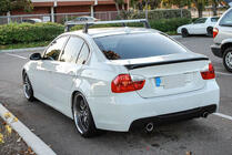 BMW 3 Series E90/E91 2005-2011 Heckdiffusor V3 für E90 M-Sport, Carbon Foto 3