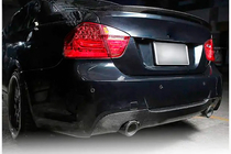 BMW 3 Series E90/E91 2005-2011 Heckdiffusor V3 für E90 M-Sport, Carbon Foto 5