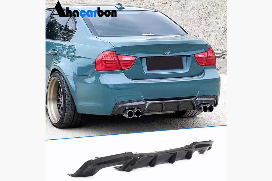 BMW 3 Series E90/E91 2005-2011 Heckdiffusor V1 für E90 M-Sport, Carbon Foto 11