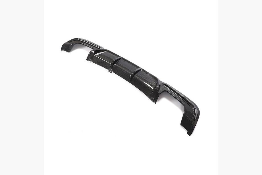 BMW 3 Series E90/E91 2005-2011 Heckdiffusor V1 für E90 M-Sport, Carbon Foto 14