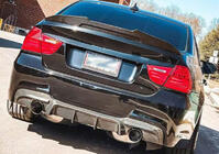 BMW 3 Series E90/E91 2005-2011 Heckdiffusor für E90 M-Sport, Carbon Foto 7