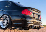 BMW 3 Series E90/E91 2005-2011 Heckstoßstangendiffusor FRP V4 (für E90 M Sport) Foto 3