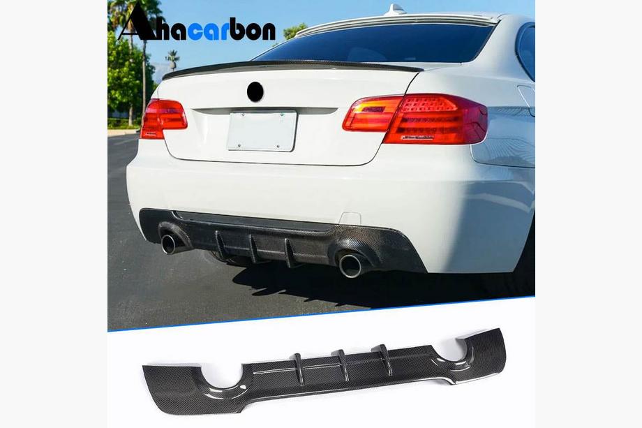 BMW 3 Series E92/E93 2006–2013 Heckdiffusor V2 (für M-Sport, Carbon) Image