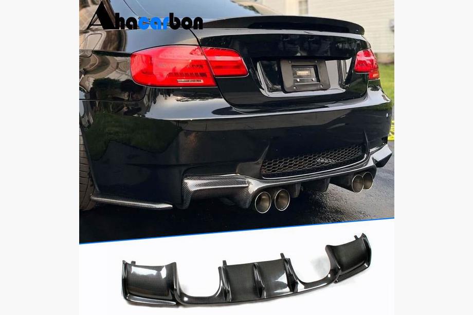 BMW 3 Series E90/E91 2005-2011 Heckdiffusor Carbon V2 (für E92/E93 M3) Image