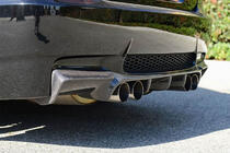BMW 3 Series E92/E93 2006–2013 Heckstoßstangendiffusor V-Style (für M3, Carbon) Foto 2