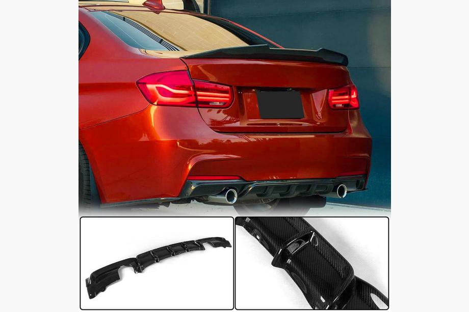 BMW 3 Series F30/F31 2012-2019 Heckdiffusor Carbon V2 (für M-Sport) Foto 1