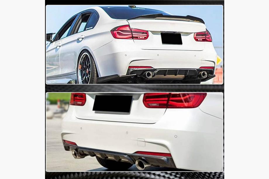 BMW 3 Series F30/F31 2012-2019 Heckdiffusor Carbon V2 (für M-Sport) Foto 3