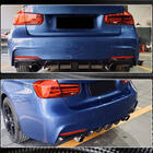 BMW 3 Series F30/F31 2012-2019 Heckstoßstangendiffusor Carbon V9 (für M-Sport) Foto 5