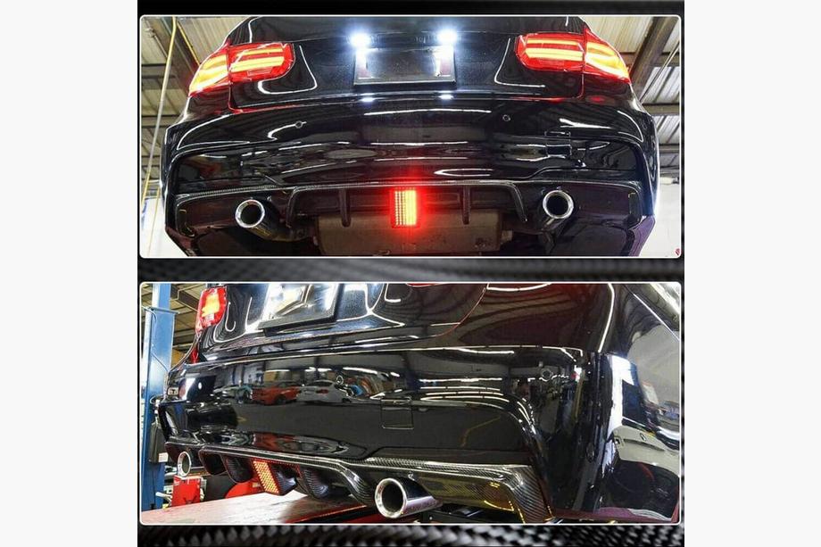 BMW 3 Series F30/F31 2012-2019 Heckdiffusor Carbon V11 (für M-Sport) Foto 3