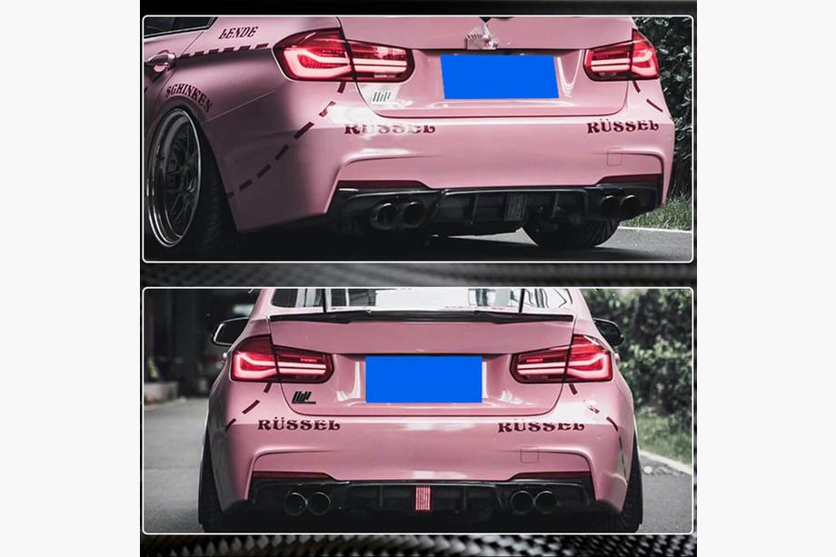 BMW 3 Series F30/F31 2012-2019 Heckdiffusor Carbon V11 (für M-Sport) Foto 10