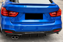 BMW 3 Series F34 2013–2020 Heckdiffusor V1 für F34 M-Sport, Carbon Foto 1