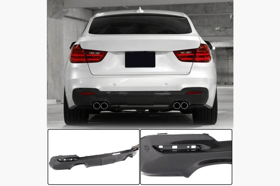 BMW 3 Series F34 2013–2020 Heckdiffusor V3 (für F34 M-Sport, Carbon) Image