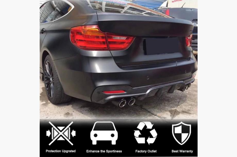 BMW 3 Series F34 2013–2020 Heckdiffusor V4 (für F34 M-Sport, Carbon) Foto 2