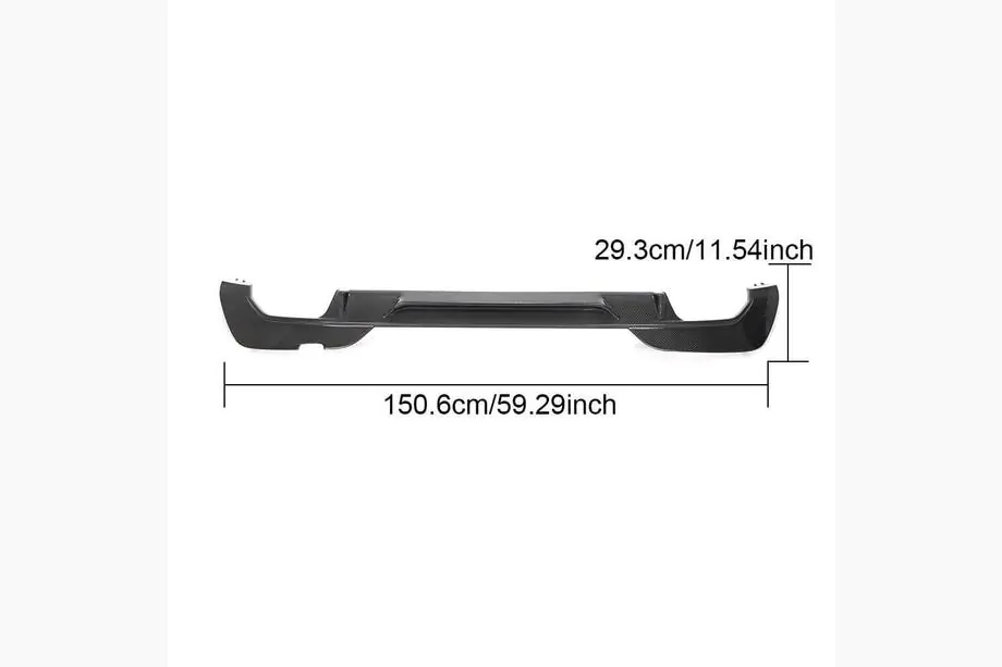 BMW 3 Series G20/G21 2018- Heckdiffusor V1 für M-Sport 2018-2022, Carbon Foto 5