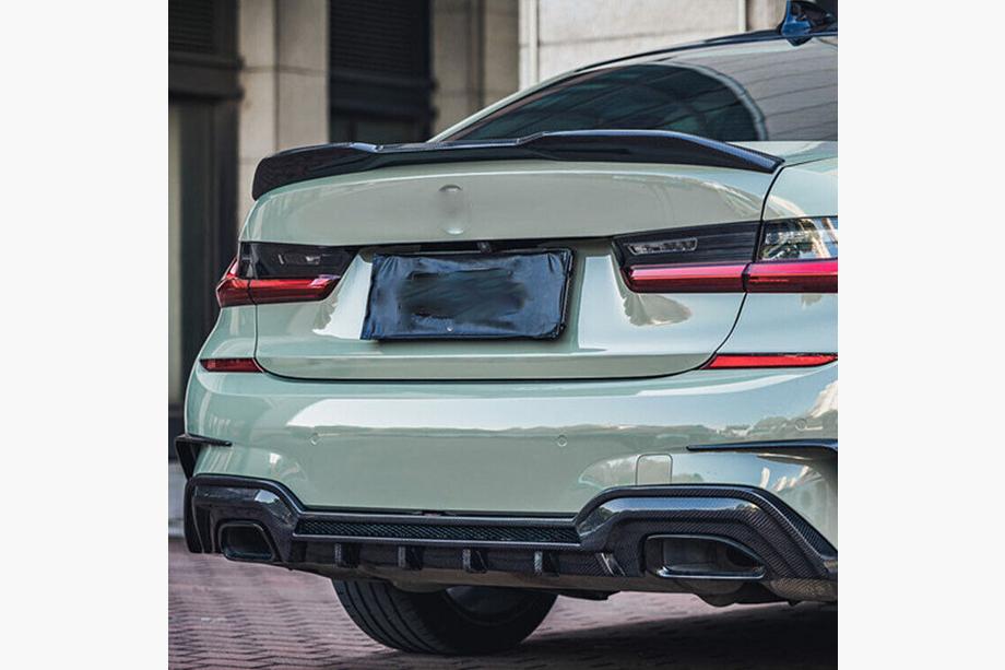 BMW 3 Series G20/G21 2018- Heckdiffusor V2 (für M-Sport 2018-2022, Carbon) Foto 4