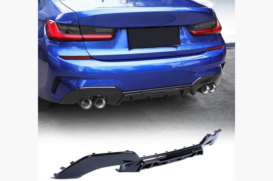 BMW 3 Series G20/G21 2018- Heckdiffusor V7 (für M-Sport 2018-2022, Carbon) Foto 6