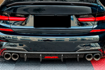 BMW 3 Series G20/G21 2018- Heckdiffusor V6 (für M-Sport 2018-2022, Carbon) Foto 3