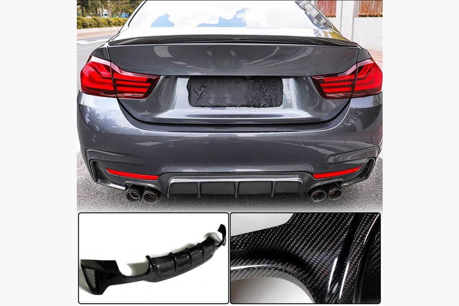 BMW 4 Series F32/F33/F36 2012-2020 Heckdiffusor V1 (für M-Sport, Carbon) Image