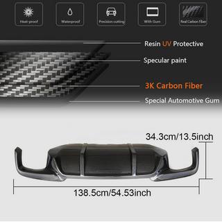 Heckdiffusor V1 für F10 M-Sport, Carbon BMW 5 Series F10/F11 2010–2016 Foto 4