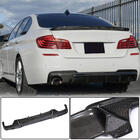 BMW 5 Series F10/F11 2010–2016 Heckstoßstangendiffusor Carbon V5 (M-Sport) Foto 1